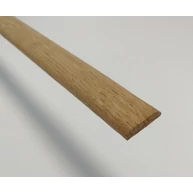 Gyalult négyszögléc tölgyfa  4x17x2400 mm gyalult svartni tölgyfa élléc HOE8