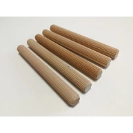 Fapálca fatipli farúd bordázott átm. 16x 160 mm  5 db/csomag bükkfa ALP1
