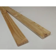 Gyalult négyszögléc borovi fenyő 10x40x1900 mm N barkácsléc HU+ GT18