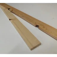 Gyalult négyszögléc borovi fenyő 12x47x2000 mm E barkácsléc 2. oszt. kék színjel ALP24