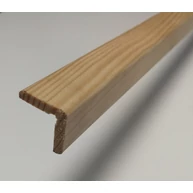 Gyalult pipaléc borovi fenyő 23x23x1500 mm íves élű takaróléc ALP70