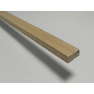 Gyalult négyszögléc kőrisfa  5x10x2500 mm hobby léc makett léc  (koto)  ALP8