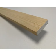 Gyalult négyszögléc kőrisfa 14x30x2100 mm E stafni fa barkácsléc (koto) ALP8