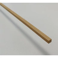 Gyalult négyszögléc kőrisfa  5x 5x2400 mm hobby léc makett léc  (koto)  ALP8