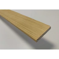 Gyalult négyszögléc borovi fenyő  5x40x2000-2100 mm E egy ívelt éllel szegélyléc  ALP11