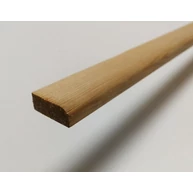 Gyalult négyszögléc borovi fenyő 10x30x2800 mm E egy ívelt éllel barkácsléc ALP69