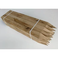 Keményfa karó hegyezett 27x27x 600 mm  25 db/köteg geodéziai jelölő karó HU++