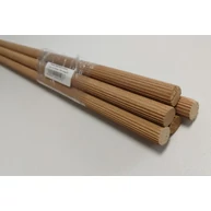 Fapálca fatipli farúd bordázott átm. 12x 500 mm  5 db/csomag bükkfa ALP28