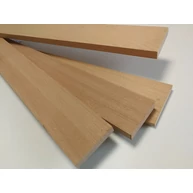 Gyalult bükkfa deszka gőzölt 20x 90x1000 mm négyszögléc bükkfa