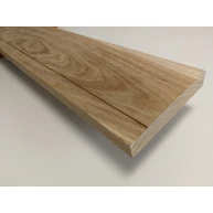 Küszöb tölgy  700x115 mm 20 mm vastag küszöbsín horony marással fa küszöb 75x210 ajtóhoz