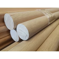 Lépcsőkorlát kapaszkodó rúdfa kőrisfa átm. 50x2400 mm korlát farúd (koto)
