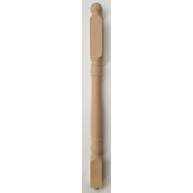 Lépcsőkorlát oszlop bükkfa gőzölt C kezdő 65x65x1030 mm MF HU++
