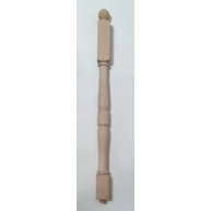 Lépcsőkorlát oszlop bükkfa H1 kezdő 65x65x990 mm HEF HU++