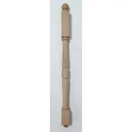 Lépcsőkorlát oszlop tölgyfa H1 kezdő 65x65x990 mm HEF HU++