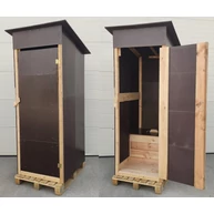 Kerti WC tábori WC 1000x800x2150 mm 12 mm időjárás álló rétegelt lemezből