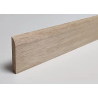 Szegélyléc abachi fa D 10x58x1500 mm abachi fa parketta szegélyléc ALP94