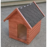 Kutyaház fenyő  730x1050x1100 mm 8. sz hőszigetelt (zsindelyes,óriás) kb. 70 kg.