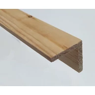 Gyalult pipaléc borovi fenyő 30x30x2000 mm E takaróléc GT HU+