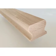 Lépcsőkorlát kapaszkodó omega gőzölt bükk HT 43x55x1440 mm hossztoldott karfa fogódzó MF HU++