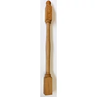 Lépcsőkorlát oszlop akácfa H kezdő 70x70x1040 mm (A2) HEF HU++