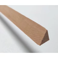 Gyalult sarokléc borovi fenyő 13x13x1500 mm háromszögű léc ALP28