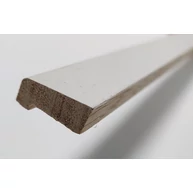 Üvegezőléc borovi fenyő 10x22x1050 mm fehér festett  5 db / 5  m /  csomag ALP28
