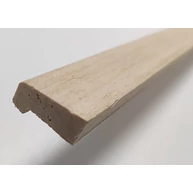 Üvegezőléc abachi fa 10x22x1500 mm  ALP28
