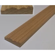 Gyalult díszítőléc bükkfa  26x7x2440 mm  L405010