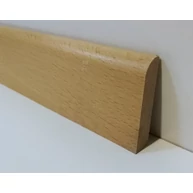 Szegélyléc bükkfa D 10x50x1850 mm bükkfa lakkozott parketta szegélyléc  ALP35
