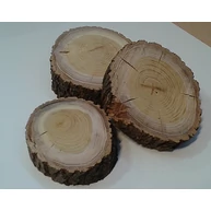 Akácfa rönk fa szelet   50-100 mm 30-50 mm vastag fa korong csiszolt felülettel 4. sz.