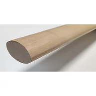 Lépcsőkorlát kapaszkodó elipszis bükk 70x35x2450-2650 mm lakkozott kézcsúsztató ALP38