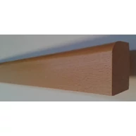 Szegélyléc bükkfa D 20x40x1100 mm bükkfa lakkozott szegőléc 5 db / 5,5 m / csomag  ALP38