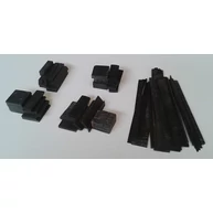 Ébenfa darabok vegyes alakban és méretben 10 dkg / csomag EB4