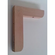 Polctartó konzol bükkfa L 125x150 mm JW