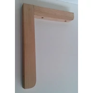Polctartó konzol bükkfa L 175x225 mm JW