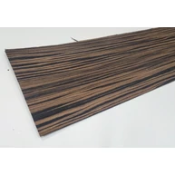 Furnérlemez  kétszer késelt ébenfa MAKASSAR 0,6 mm 210x1000 mm 0,21 m2/ 1 lap ALPI SKS