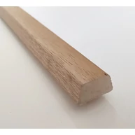 Gyalult négyszögléc mahagóni 14x17-25x3000 mm meranti TRAPÉZ léc ALP60