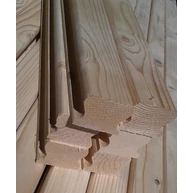 Lépcsőkorlát kapaszkodó omega lucfenyő 43x55x1500 mm lucfenyő kézcsúsztató MF HU++