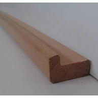 Szegélyléc bükkfa C 15x23x1400 mm képkeretléc bükkfa ALP76