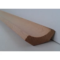 Gyalult sarokléc bükk 28x28x3100 mm homorú háromszögű léc ALP76