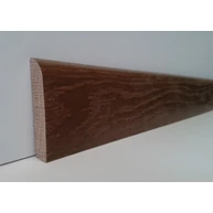 Szegélyléc tölgyfa D 10x58x1000-2700 mm lakkozott dió színű szegőléc 10 db / 19,5 m / csomag  ALP82