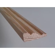 Gyalult díszítőléc borovi fenyő 13x33x2700 mm  bútordíszléc  JW*