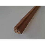 Üvegezőléc mahagóni fa  9x12x2400 mm JW*