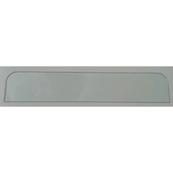 Üvegpolc 800x150 mm kerekített polclap átlátszó JW*