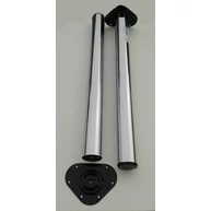 Asztalláb átm. 60x1100 mm króm hengeres 4 db/csomag jw*