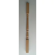 Lépcsőkorlát oszlop bükkfa gőzölt K közbenső 45x45x900 mm JW*