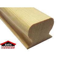 Lépcsőkorlát kapaszkodó omega borovi 43x55x1800 mm erdeifenyő kézcsúsztató MF HU+
