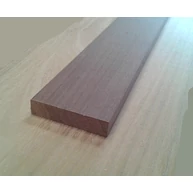 Gyalult négyszögléc afrikai diófa 10x45x1500 mm szárított dibetou GT21