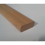 Lépcsőkorlát kapaszkodó 27x70x2500 mm MDF BÜKKFA laminált korlátfa JW*