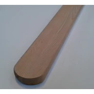 Gyalult bükkfa deszka gőzölt 27x85x3000 mm HT gyalult kapaszkodó bükkfa kerekített végekkel